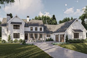 Farmhouse Exterior - Front Elevation Plan #455-305