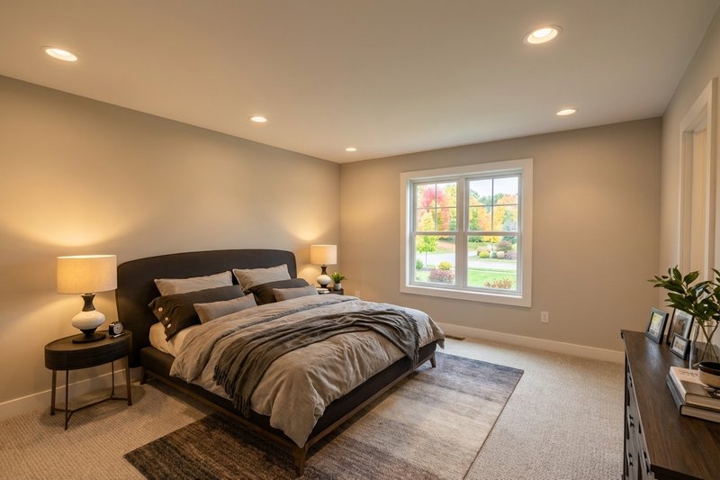 House Design - Interior - Master Bedroom for Craftsman House Plan #51-1515 - 3 bed, 2.5 bath