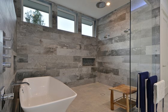 Interior - Master Bathroom for Contemporary House Plan #935-18 - 4 bed, 4 bath