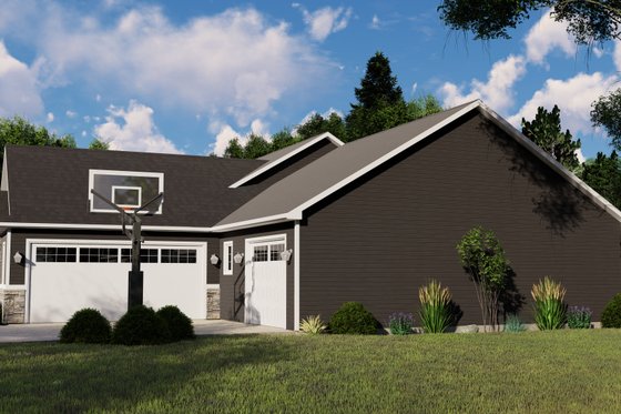 Exterior - Other Elevation for Craftsman House Plan #1064-66 - 3 bed, 2.5 bath