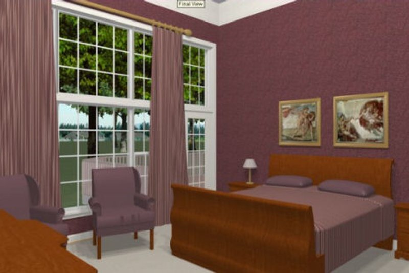 Home Plan - Photo 5 for Southern House Plan #56-177 - 3 bed, 2.5 bath