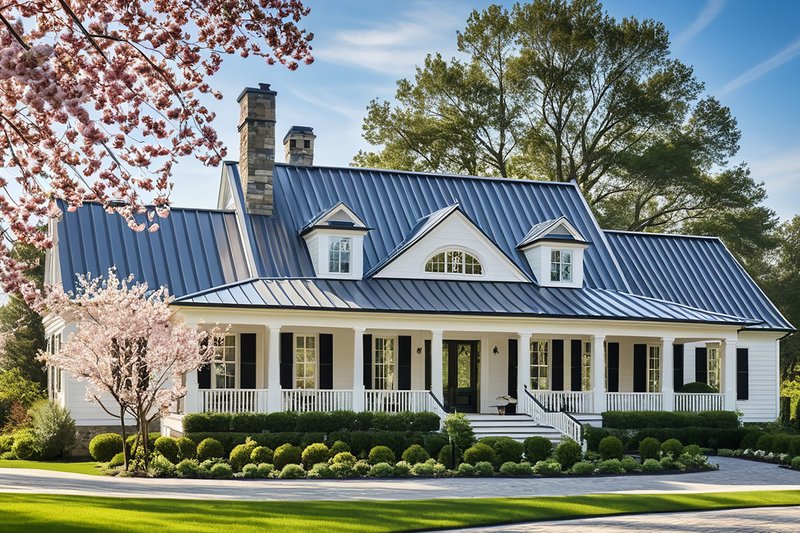 Architectural House Design - Farmhouse Photo Plan #137-282