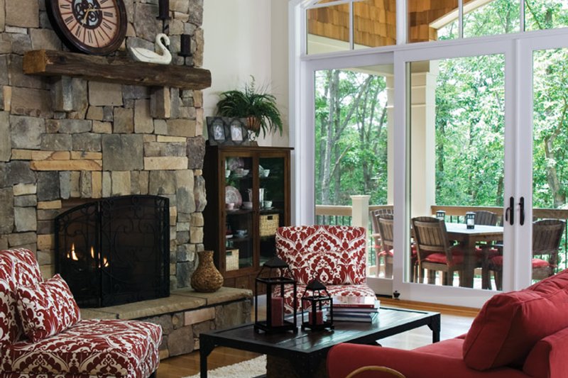 Home Plan - Interior - Family Room for European House Plan #929-878 - 4 bed, 4 bath