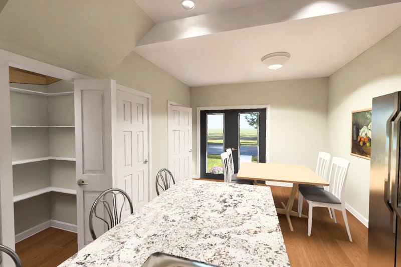 Home Plan - Interior - Kitchen 2 for Modern House Plan #513-2492 - 2 bed, 2.5 bath