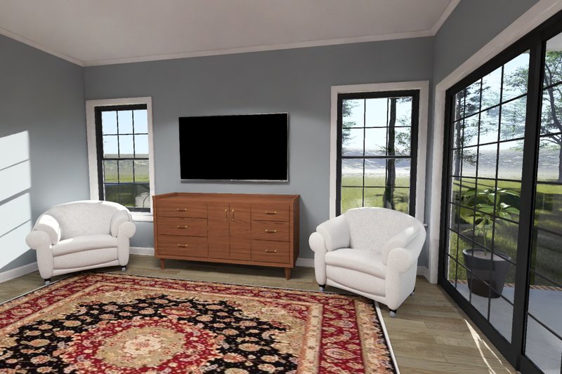 Architectural House Design - Interior - Dining Room for Modern House Plan #513-2460 - 3 bed, 2 bath