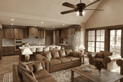 Barndominium Style House Plan - 4 Beds 2.5 Baths 2631 Sq/Ft Plan #923-456 Interior 