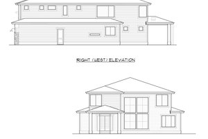 Exterior - Other Elevation 3 for Traditional House Plan #1066-93 - 5 bed, 4.5 bath