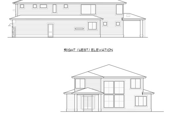Exterior - Other Elevation 3 for Traditional House Plan #1066-93 - 5 bed, 4.5 bath
