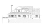 Tudor Style House Plan - 3 Beds 2.5 Baths 3007 Sq/Ft Plan #901-38 