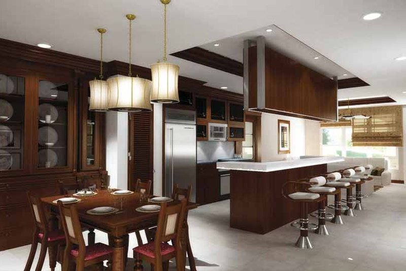 Home Plan - Interior - Kitchen for Contemporary House Plan #11-272 - 3 bed, 3.5 bath