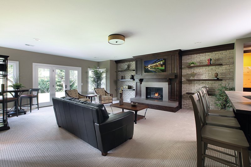 Home Plan - Interior - Family Room 2 for Craftsman House Plan #928-224 - 4 bed, 3.5 bath