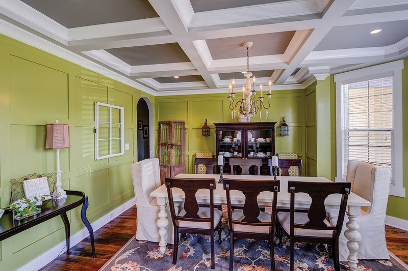 Architectural House Design - Interior - Dining Room for European House Plan #927-362 - 4 bed, 3 bath