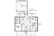 Farmhouse Style House Plan - 3 Beds 2.5 Baths 1472 Sq/Ft Plan #45-634 