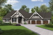 Craftsman Style House Plan - 3 Beds 3.5 Baths 2301 Sq/Ft Plan #48-959 