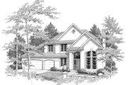Traditional Style House Plan - 3 Beds 2.5 Baths 2707 Sq/Ft Plan #48-780 