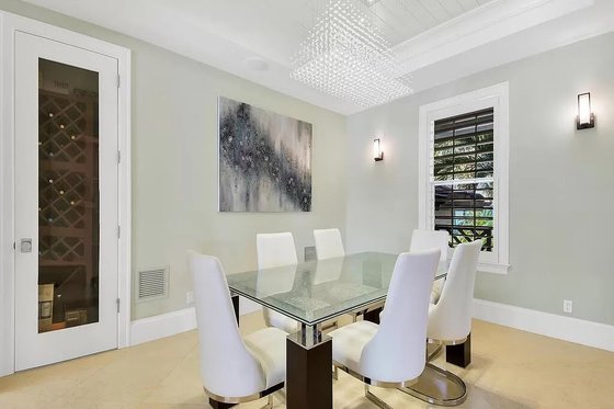 Interior - Dining Room for Beach House Plan #548-20 - 4 bed, 4.5 bath