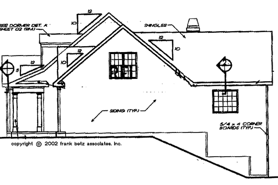Exterior - Other Elevation for Ranch House Plan #927-851 - 3 bed, 2 bath