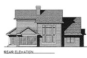 Traditional Style House Plan - 4 Beds 2.5 Baths 2155 Sq/Ft Plan #70-320 