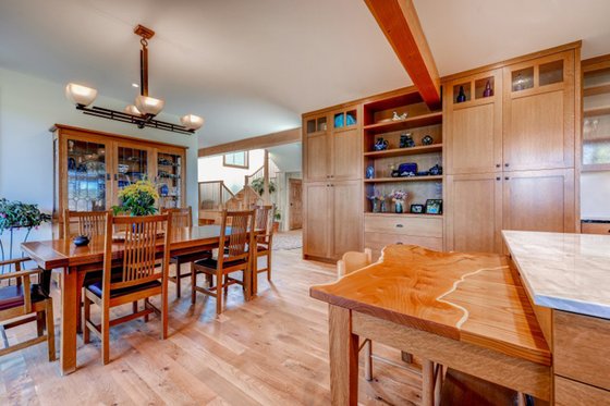 Interior - Dining Room for Barndominium House Plan #1042-18 - 3 bed, 3 bath