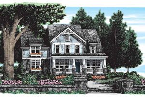 Craftsman Exterior - Front Elevation Plan #927-165