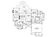 Craftsman Style House Plan - 3 Beds 2 Baths 1912 Sq/Ft Plan #929-998 