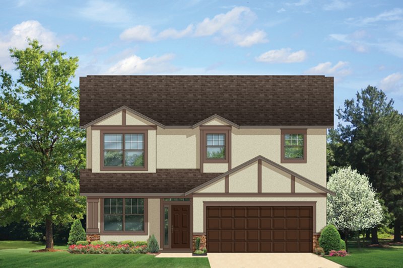 Home Plan - Exterior - Front Elevation 3 for Traditional House Plan #1058-21 - 4 bed, 2.5 bath