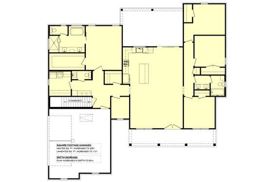 Floor Plan - Other Floor for Farmhouse House Plan #430-377 - 4 bed, 2.5 bath