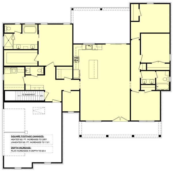 Farmhouse Floor Plan - Other Floor Plan #430-377