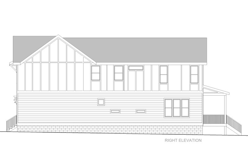 Dream House Plan - Exterior - Other Elevation for Farmhouse House Plan #1085-8 - 3 bed, 2.5 bath