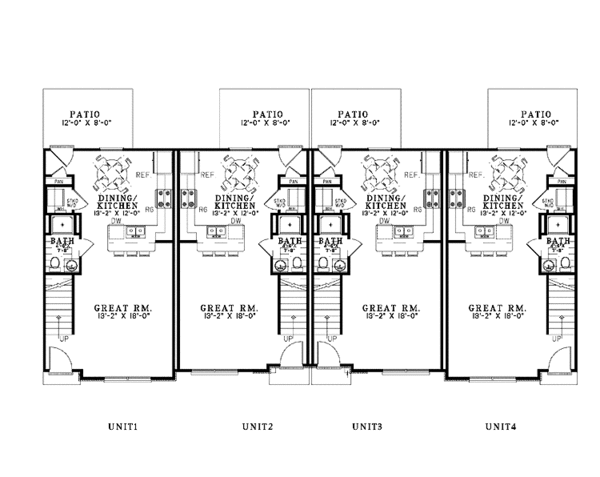 House Blueprint - Traditional Floor Plan - Main Floor Plan #17-3359