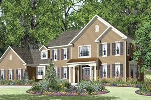 House Plan Design - Traditional Exterior - Front Elevation Plan #328-464