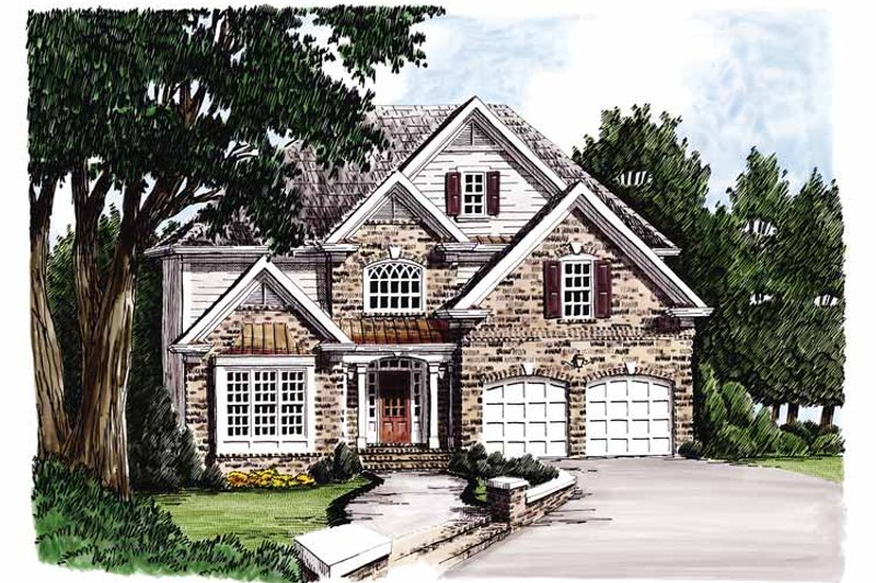 Home Plan - Traditional Exterior - Front Elevation Plan #927-100