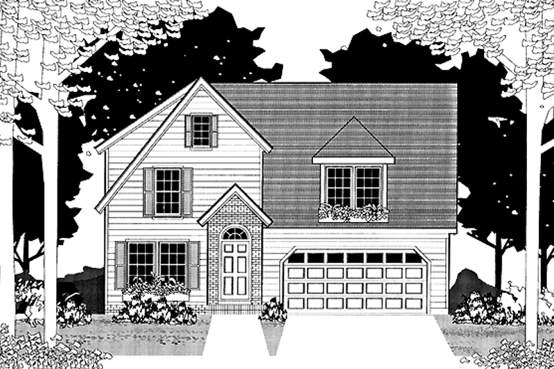 Dream House Plan - Traditional Exterior - Front Elevation Plan #1053-30