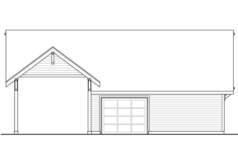 Dream House Plan - Exterior - Rear Elevation for Traditional House Plan #124-1054, 0 bath