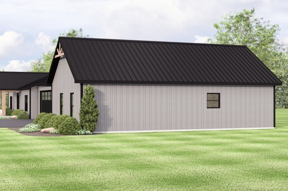 Exterior - Other Elevation 1 for Contemporary House Plan #1064-447 - 3 bed, 3.5 bath