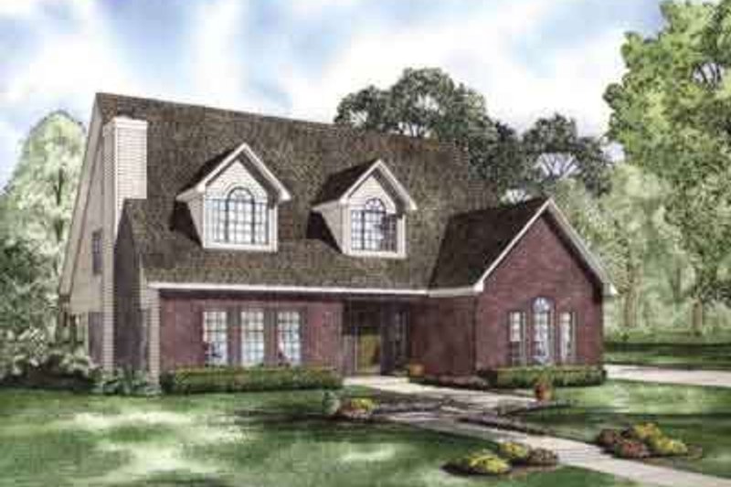Home Plan - European Exterior - Front Elevation Plan #17-2251
