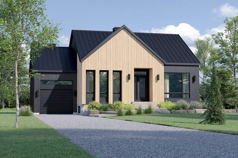 Home Plan - European Exterior - Front Elevation Plan #25-5010