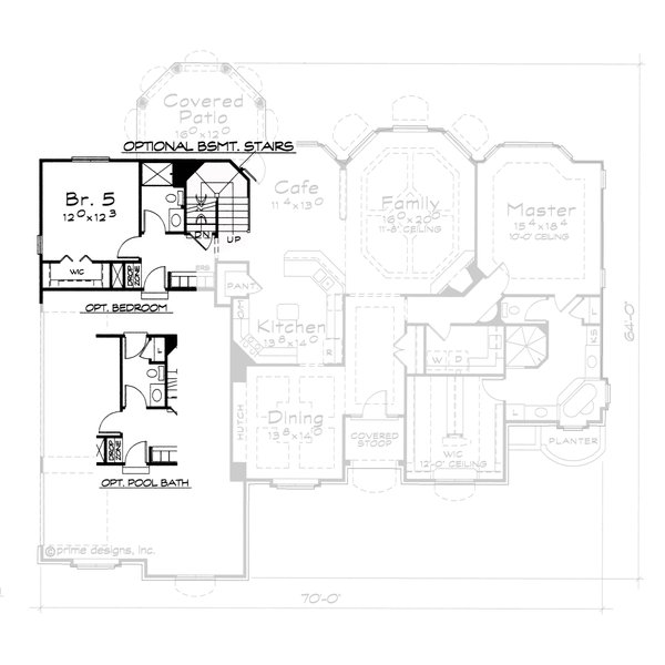 Home Plan - European Floor Plan - Other Floor Plan #20-2117
