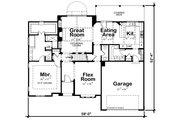 Craftsman Style House Plan - 4 Beds 2.5 Baths 2607 Sq/Ft Plan #20-2146 