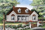 Country Style House Plan - 3 Beds 2 Baths 1380 Sq/Ft Plan #456-2 