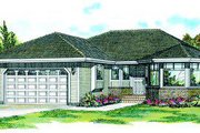 Traditional Style House Plan - 3 Beds 2 Baths 1511 Sq/Ft Plan #47-561 