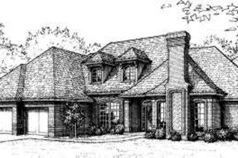 Traditional Style House Plan - 4 Beds 3.5 Baths 3156 Sq/Ft Plan #310-169