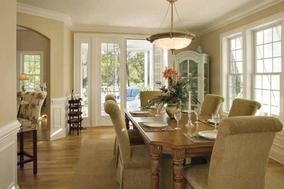 Interior - Dining Room for Southern House Plan #930-123 - 3 bed, 3 bath