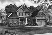 Country Style House Plan - 4 Beds 3 Baths 2815 Sq/Ft Plan #17-2677 