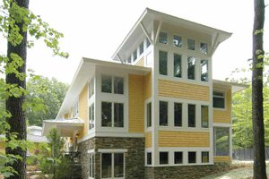 Exterior - Other Elevation for Prairie House Plan #928-38 - 3 bed, 3 bath