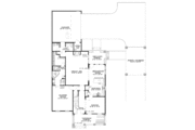 Colonial Style House Plan - 4 Beds 2.5 Baths 2564 Sq/Ft Plan #17-2874 