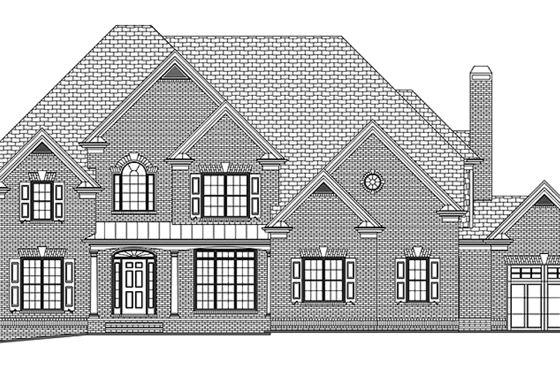 Home Plan - European Exterior - Front Elevation Plan #994-34