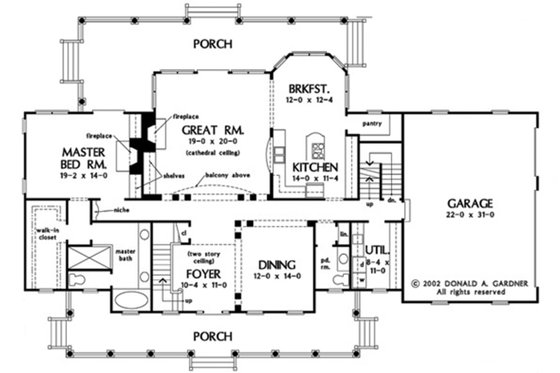 With Basement Stair Location