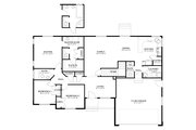 Traditional Style House Plan - 3 Beds 2.5 Baths 1660 Sq/Ft Plan #1060-58 