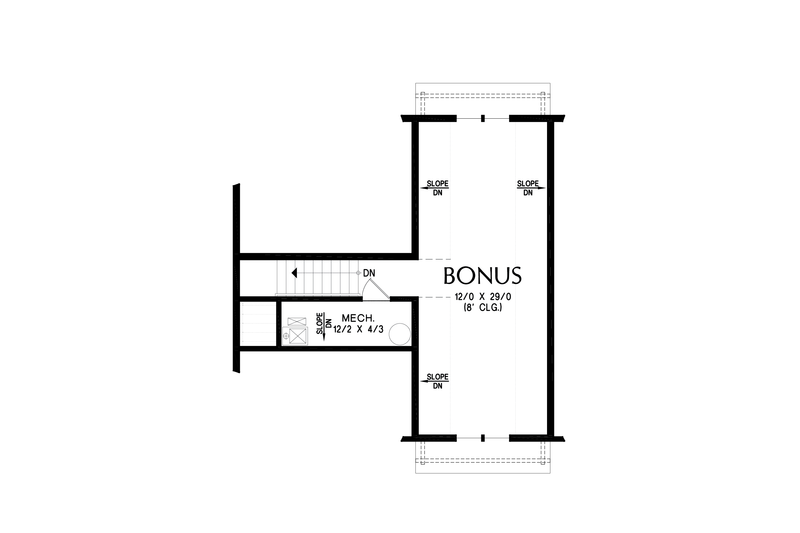 Dream House Plan - Floor Plan - Upper Floor for Farmhouse House Plan #48-1195 - 3 bed, 3 bath
